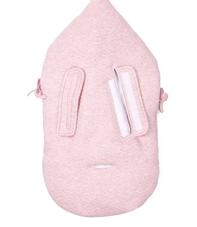 Poetree Kids Poetree Kids - Voetenzak/Engelennestje 5-punts gordel - Chevron Pink