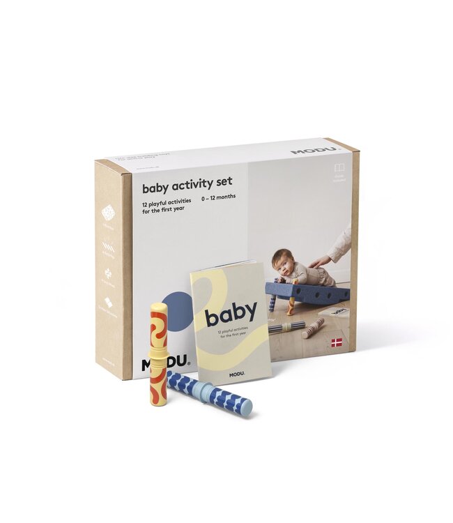 Modu Modu - Activity Toy - BabySet Deep Blue / Sky Blue