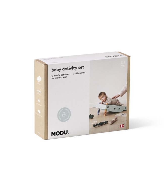 Modu Modu - Activity Toy - BabySet Ocean Mint / Forest Green