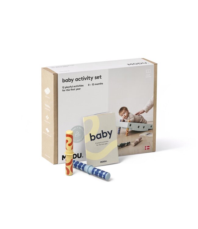 Modu Modu - Activity Toy - BabySet Ocean Mint / Forest Green
