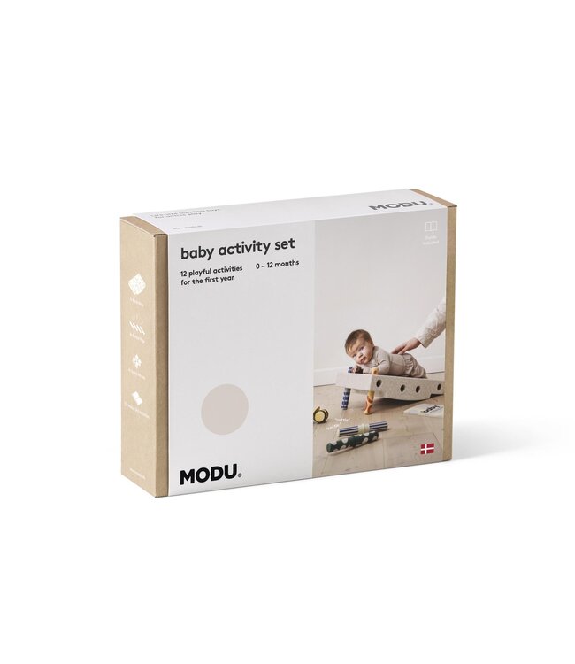 Modu Modu - Activity Toy - BabySet Sand Grey / Honey Yellow