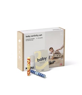 Modu Modu - Activity Toy - BabySet Sand Grey / Honey Yellow