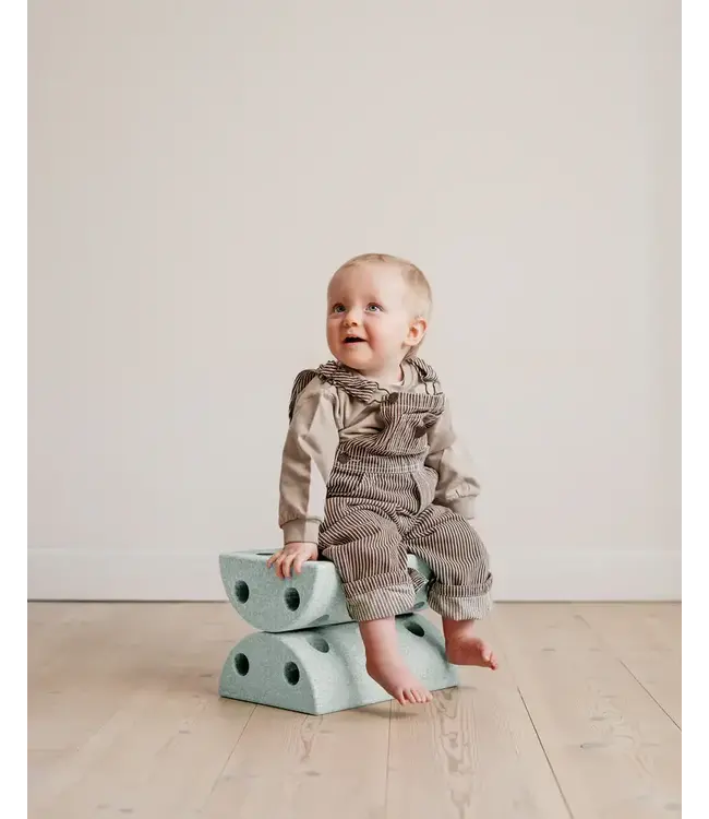 Modu Modu - Activity Toy - Kids Stool Ocean Mint / Forest Green