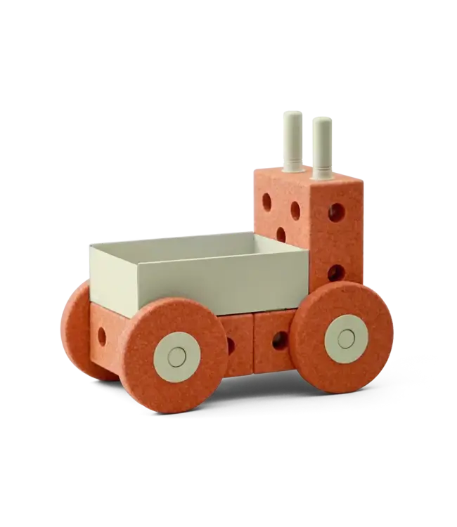 Modu Modu - Activity Toy - Baby Walker Burnt Orange / Dusty Gr