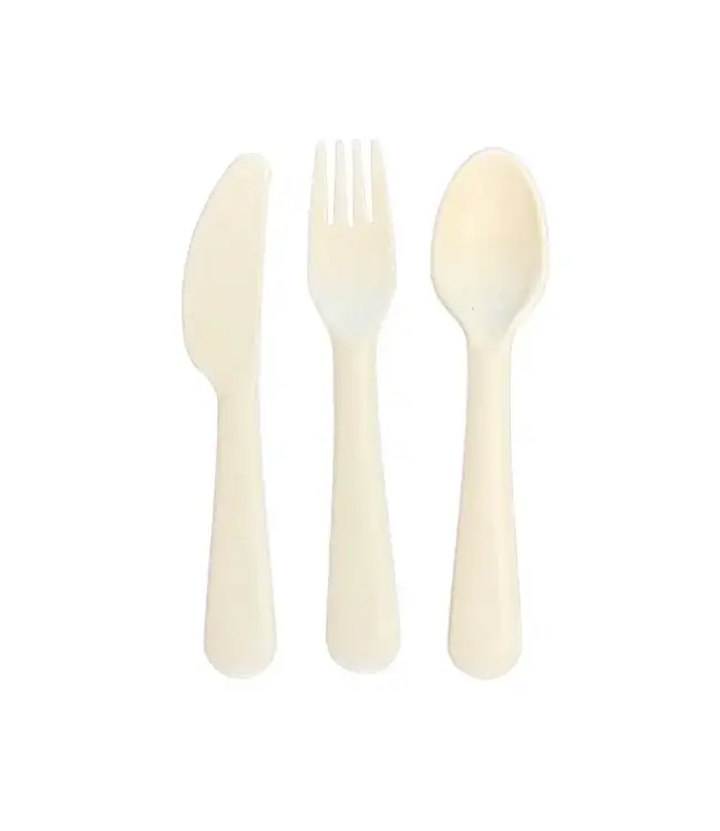 Mushie Mushie - Cutlery Set - Ivory