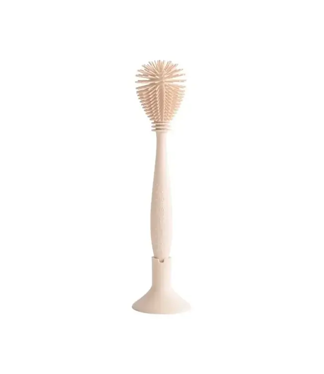 Mushie Mushie - Silicone Baby Bottle Brush - Shifting Sand