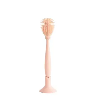 Mushie Mushie - Silicone Baby Bottle Brush - Blush