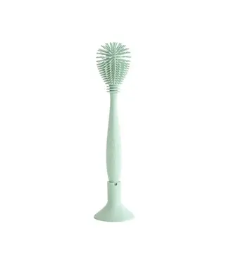 Mushie Mushie - Silicone Baby Bottle Brush - Cambridge Blue