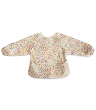 Mushie Mushie - Long Sleeve Bib - Pastel Blooms