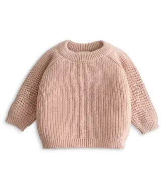 Mushie Mushie - Chunky Knit Sweater - Blush