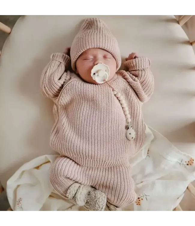 Mushie Mushie - Chunky Knit Sweater - Blush