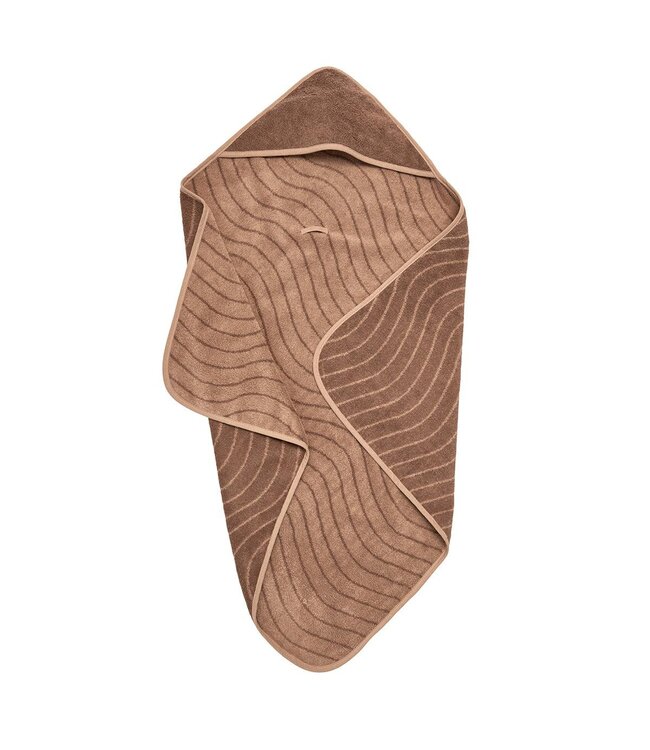 Leander Leander - Hoodie, Woodland, Organic Cotton, Clay