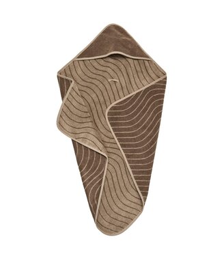 Leander Leander - Hoodie, Woodland, Organic Cotton, Mocca