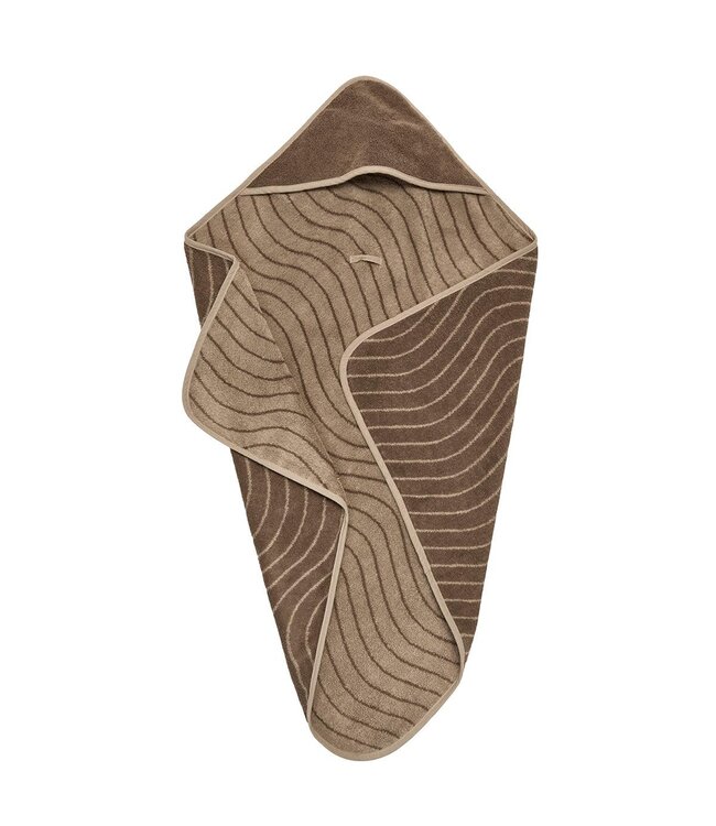 Leander Leander - Hoodie, Woodland, Organic Cotton, Mocca