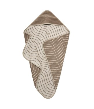 Leander Leander - Hoodie, Woodland, Organic Cotton, Cappuccino