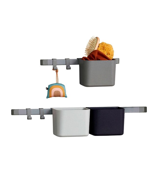 Leander Leander - Organizers 3 pcs, 1 long and 1 short rack, Dusty grey