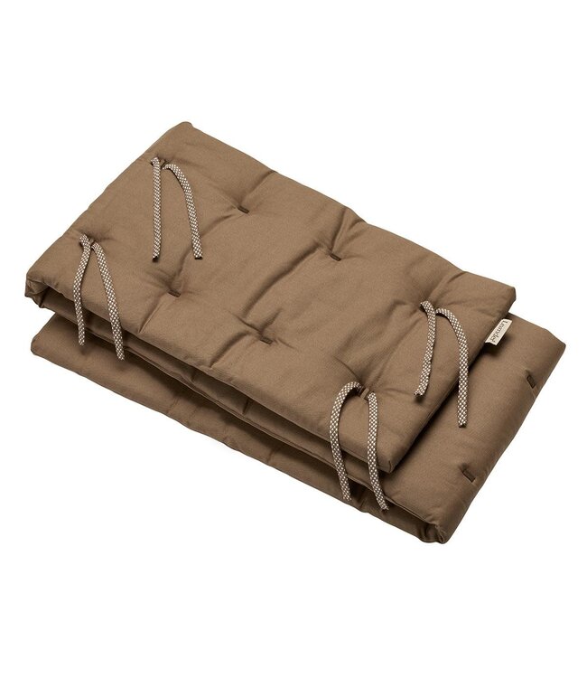 Leander Leander - Bumper for Leander - Linea™ and Luna™ baby cot, Mocca