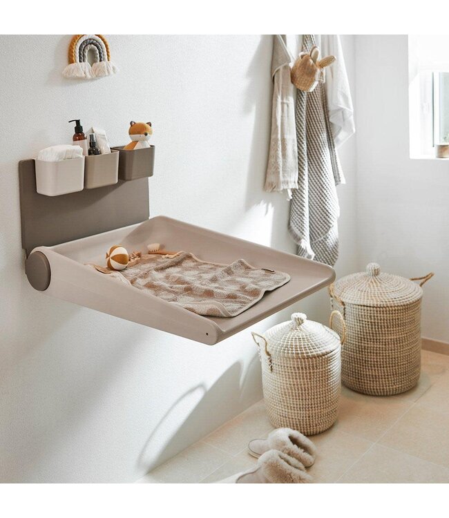 Leander Leander - Wally™ wall mounted changing table, Cappuccino