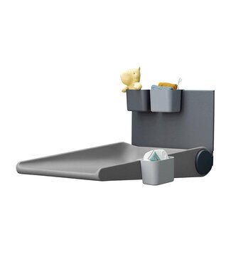 Leander Leander - Wally™ wall mounted changing table, Dusty grey