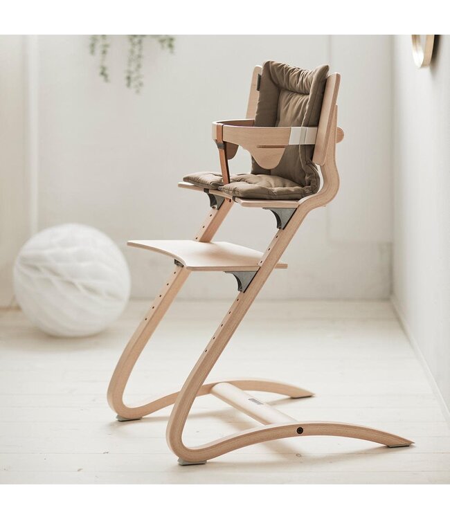 Leander Leander - Cushion for Leander highchairs, Mocca