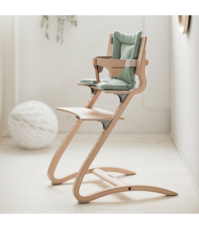 Leander Leander - Cushion for Leander highchairs, Sage green