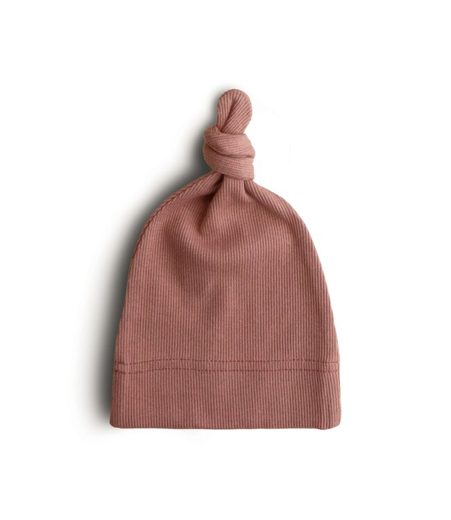 Mushie Mushie - Baby Beanie - Cedar