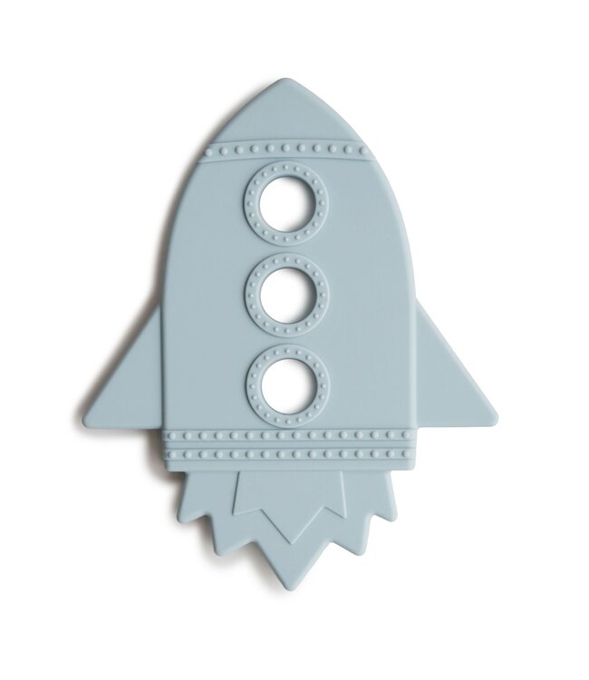 Mushie Teether Rocket - Cloud