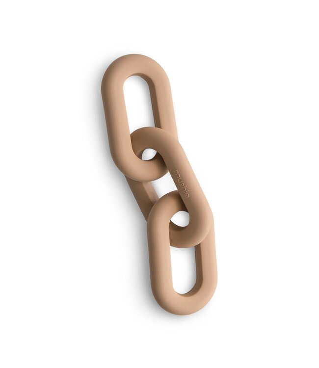 Mushie Mushie - Teether Link - Natural