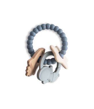 Mushie Mushie - Teething Ring -  Space