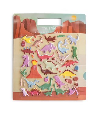 Mushie Mushie - Sticker Book - Dino