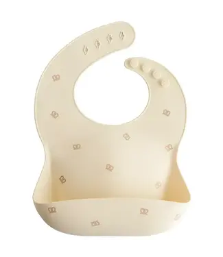 Mushie Mushie - Silicone Bib - Pretzel (New)