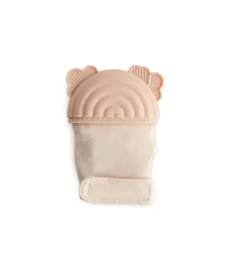 Mushie Mushie -  Teething Mitten - Blush