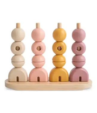 Mushie Mushie - Multi Shape Stacker Sunrise - Tbc