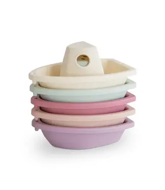 Mushie Mushie - Bath Boats - Petal
