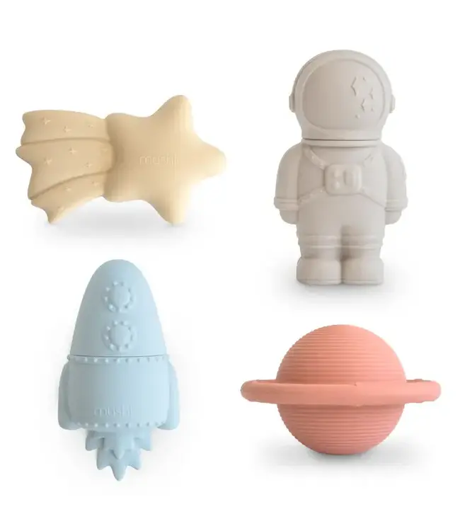 Mushie Mushie - Bath Set 4-Pack Space