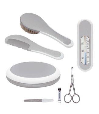 Bebejou Bebejou - Verzorgingsset Uni Lichtgrijs