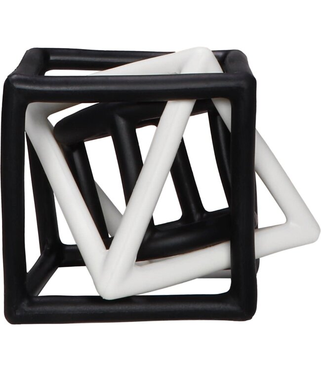 Label Label Label Label - Teether Toy Silicone - Geometric Shapes - Black & White