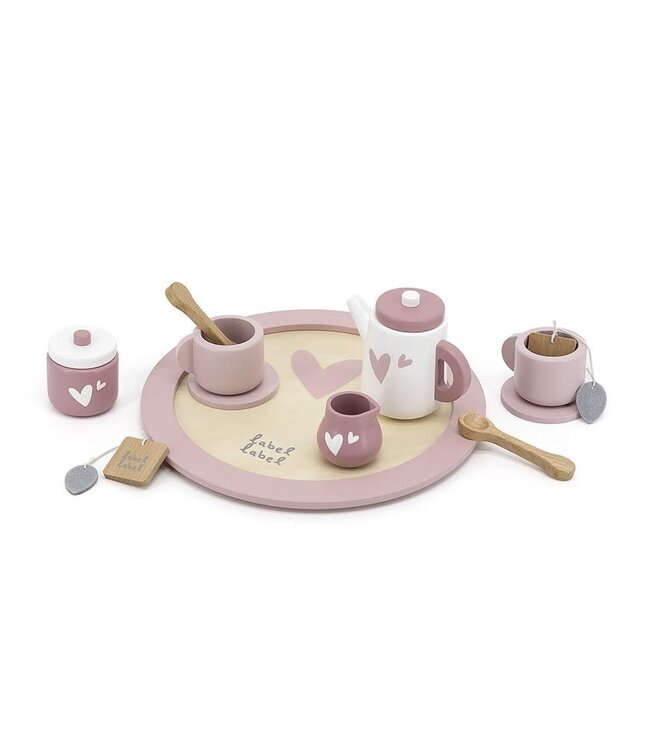 Label Label Label Label - Tea Set - Pink