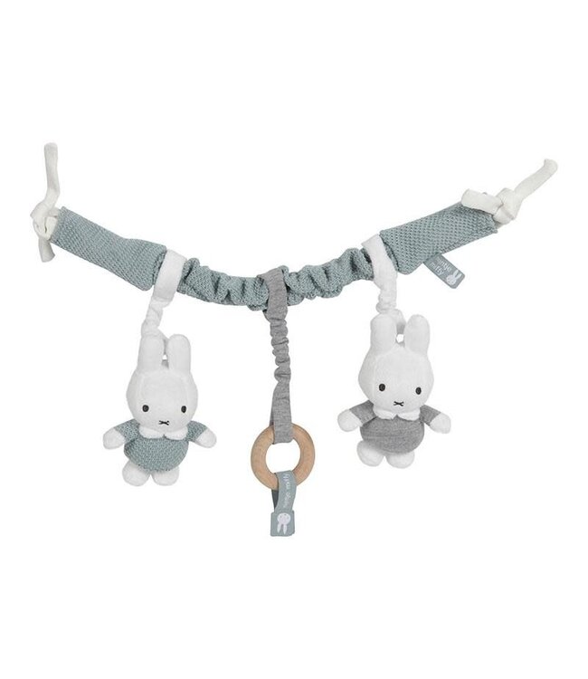 Nijntje - Miffy Nijntje - Miffy -  Autostoelspeeltje nijntje green knit