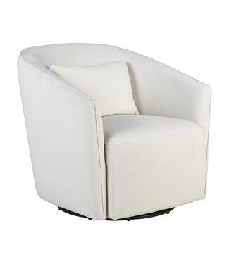 Quax Quax - Gomi - Swivel & Gliding Chair - Mohair Beige