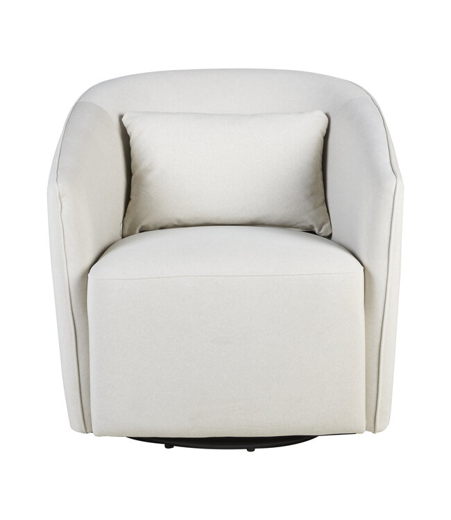 Quax Quax - Gomi - Swivel & Gliding Chair - Mohair Beige