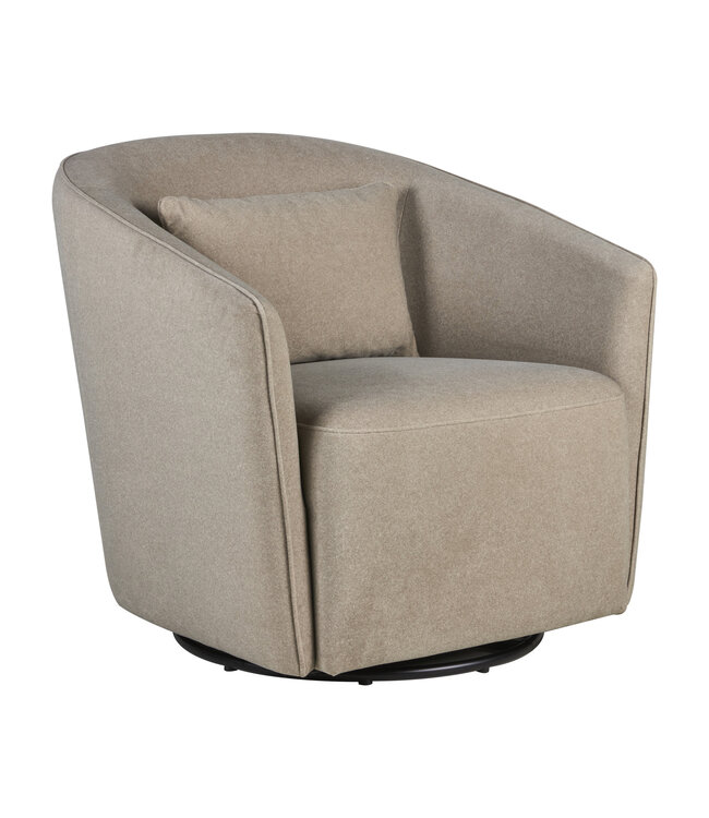 Quax Quax - Gomi - Swivel & Gliding Chair - Mohair Latte