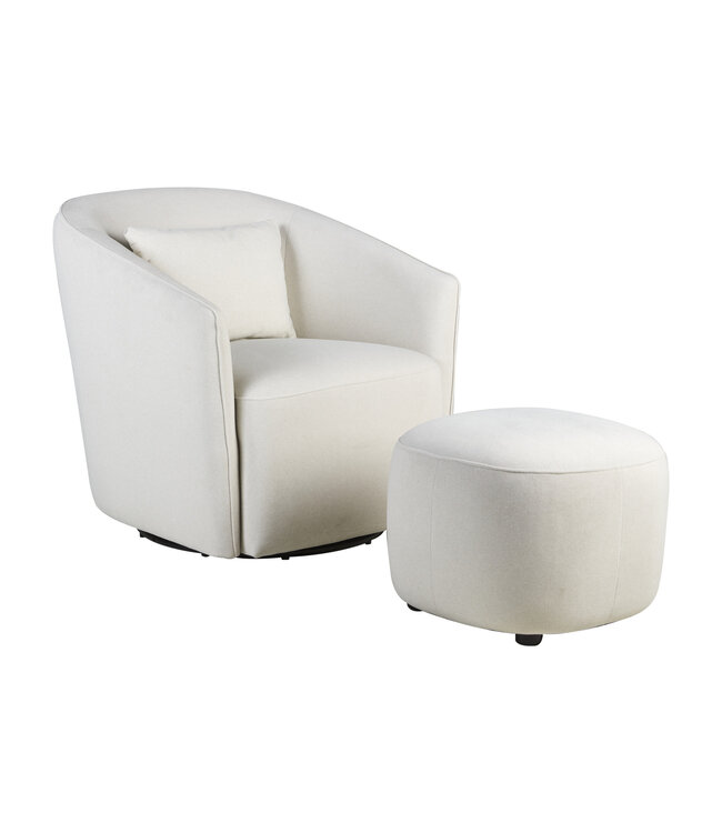 Quax Quax - Ottoman Gomi - Mohair Beige