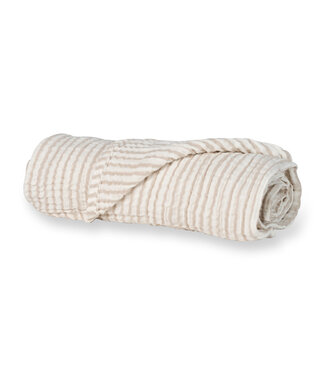 Quax Quax - Natural - Blanket/Towel Xl- Stripes