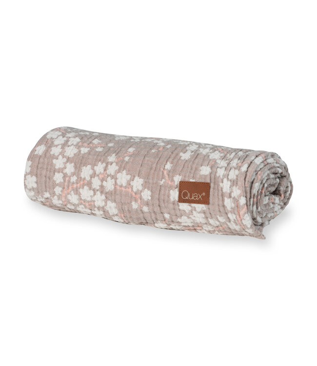 Quax Quax - Natural - Blanket/Towel Xl- Blossom