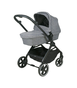 Quax Quax - Yuka Kinderwagen + Adapter - Dark Grey