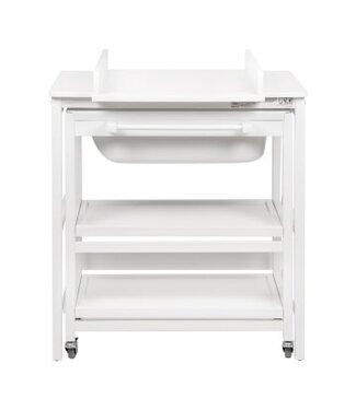 Quax Quax - Luiertafel Met Bad Smart - White