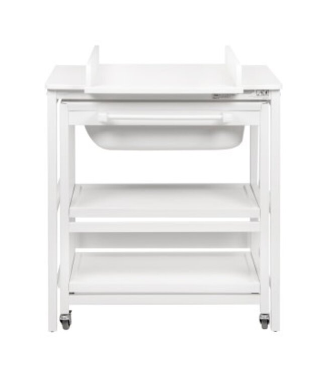 Quax Quax - Luiertafel Met Bad Smart - White
