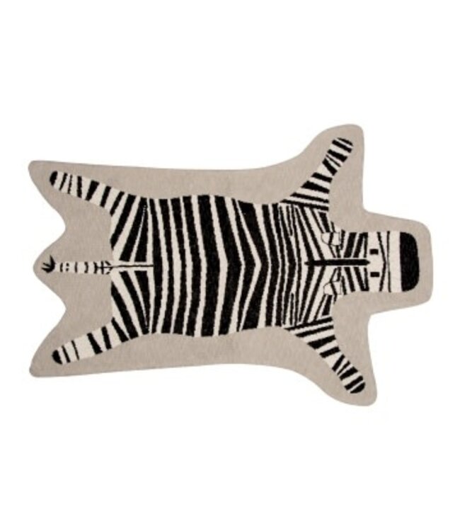 Quax Quax - Tricot - Zebra Tapijt - 132*97 Cm