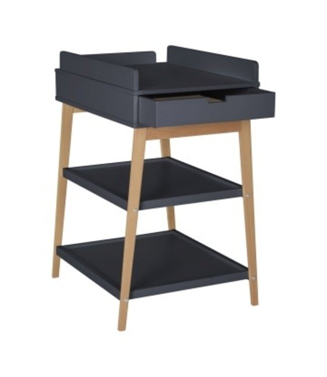 Quax Quax - Luiertafel Hip + Lade - Moonshad/Nat